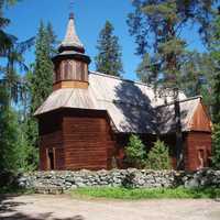 Pihlajavesi wilderness church in Keuruu, Finland