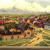 Postcard of Tornio, Finland in 1908