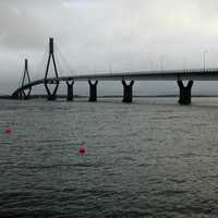 Replot Bridge in Korsholm, Finland