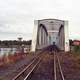 The bridge over Torne river  in Tornio, Finland