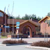 The town hall of Oulunsalo, Finland