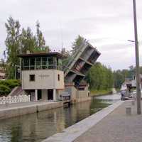 Vääksy Canal in Asikkala, Finland