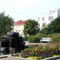 Mannerheim Park in Oulu, Finland