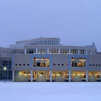 Oulu University Pegasus Library in Linnanmaa, Finland