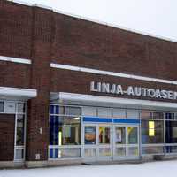 The Oulu Bus Station in Finland