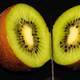 Kiwi Neatly sliced in Half