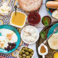 Moroccan Breakfast Dishes