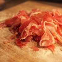Bacon on Cutting Board