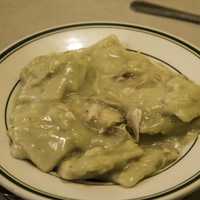 Bowl of Chicken and Dumplings