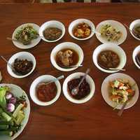 Burma Side Dishes and food
