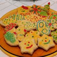 Christmas Cookie Plate