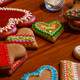 Colorful Heart Shaped Cookies