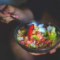 Colorful Noodles Salad