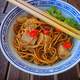 Delicious Noodles in a Bowl