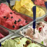 Different flavors of Ice Cream