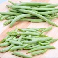 Green Beans on a Chopping Block