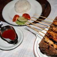 Grilled Chicken on a stick