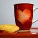 Heart Cup and Cookie
