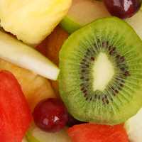 Kiwi with mixed fruit