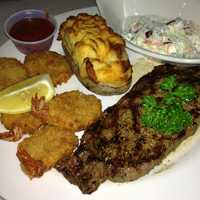 Steak and Shrimp Dinner