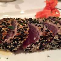 Tuna Fish sushi on a plate