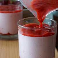 White and Red Fruit Smoothie