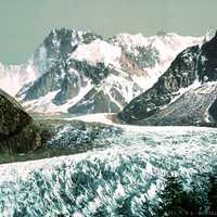 Mer de Glace, Dent du Géant et Grandes Jorasses