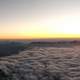 Panoramic from the top of Mont Blanc in the French Alps