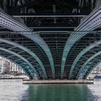 Under the Bridge in Lyon, France