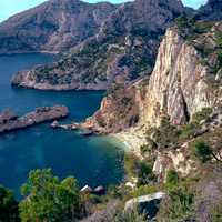 Seaside Shoreline near Marseille, France