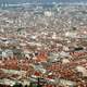 Overlooking Marseille, France cityscape