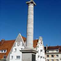 Louis XVIII column in Calais, France