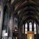 Panoramic view of the Perpignan Cathedral in France