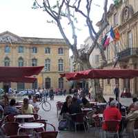 Place de l'Hotel de Ville in Aix-en-Provence, France