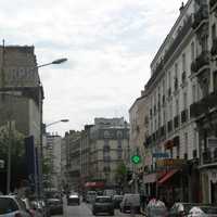 Rue Ernest Renan in Issy-les-Moulineaux, France