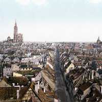 Strasbourg in the 1890s Cityscape, France