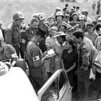 US Army Medics in Orleans, France in 1944