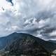 Clouds over Andorre in the Pyrenees