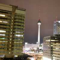 Berlin TV Tower within the City