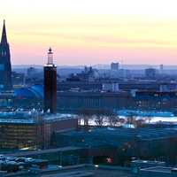 Skyline view of Cologne