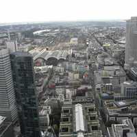 Cityscape view of Frankfurt, Germany