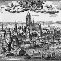 Illustration of Frankfurt in 1612