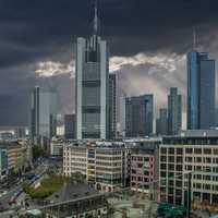 Tall buildings in Frankfurt