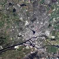 Hamburg from space