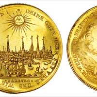 Hamburg on a Coin