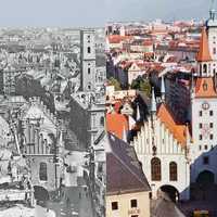 Bombing Damage to Munich during World War II