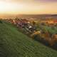 Great landscape of the valley in Germany