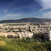 Full view of Athens from the Acropolis