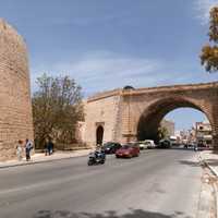 Chanioporta and Pantokratoras Gate in Heraklion, Greece