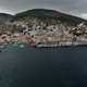 Hydra Island Shoreline in greece